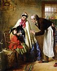 Famous Visit Paintings - A First Visit to the Dentist